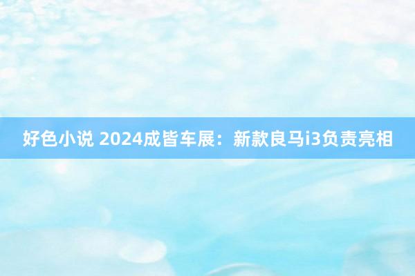 好色小说 2024成皆车展：新款良马i3负责亮相