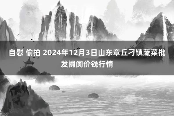 自慰 偷拍 2024年12月3日山东章丘刁镇蔬菜批发阛阓价钱行情