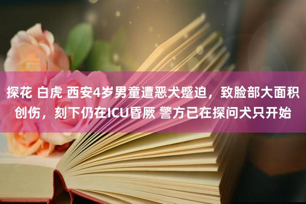 探花 白虎 西安4岁男童遭恶犬蹙迫，致脸部大面积创伤，刻下仍在ICU昏厥 警方已在探问犬只开始